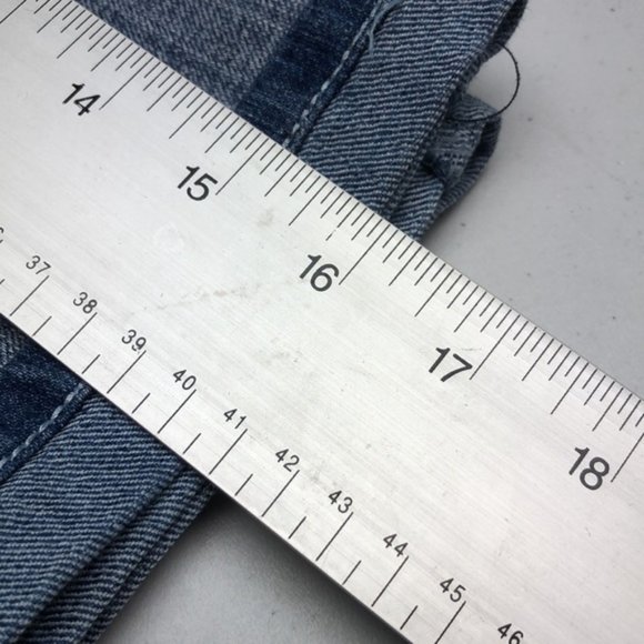 LIKE NEW VINTAGE ILLEGAL DENIM CAPRIS 11/31x16 ⭐ - Picture 7 of 7